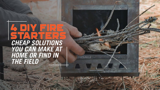 4 DIY Fire Starters: Cheap Solutions You Can Make at Home or Find in the Field